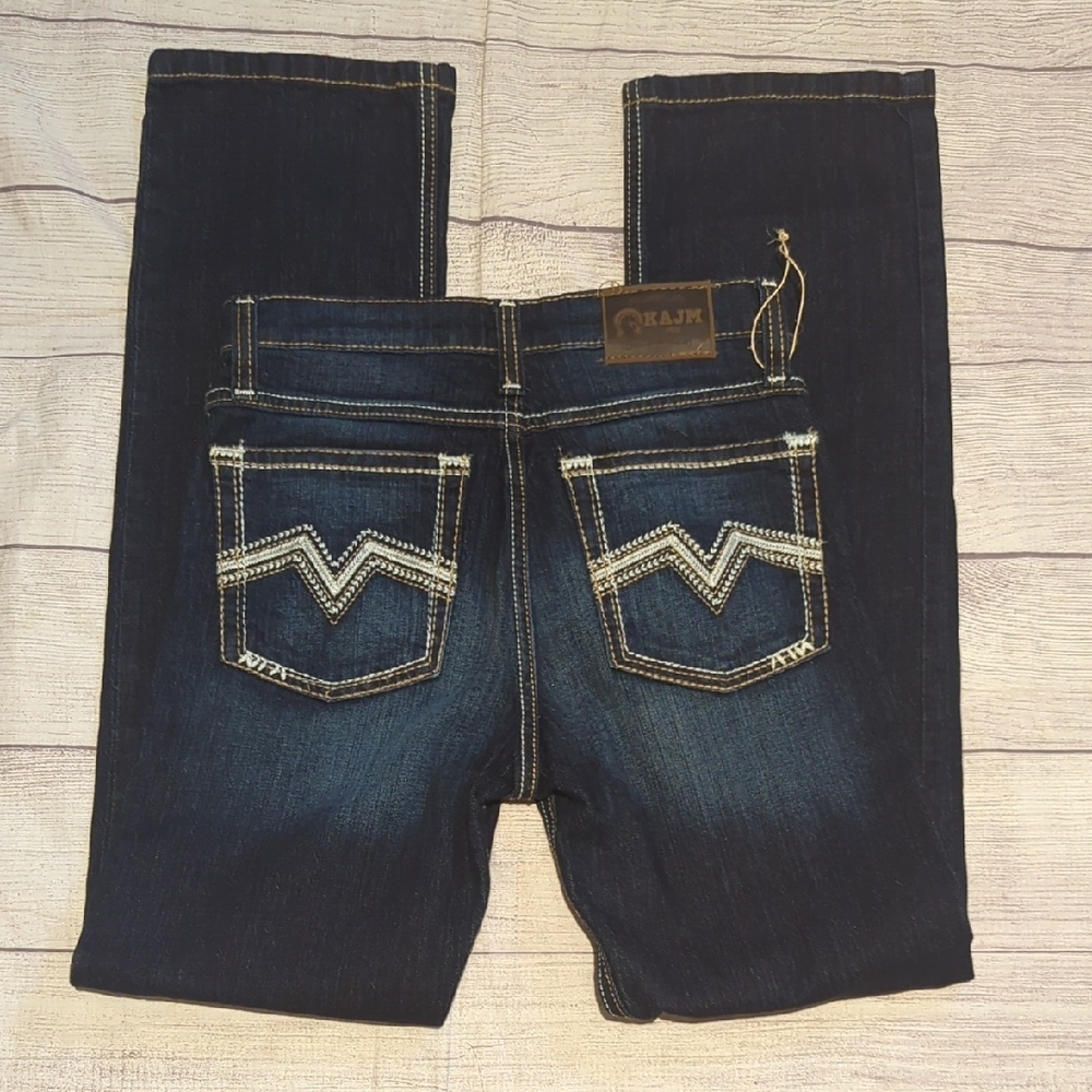 KAJM Midnight Blue Boot Cut Jeans